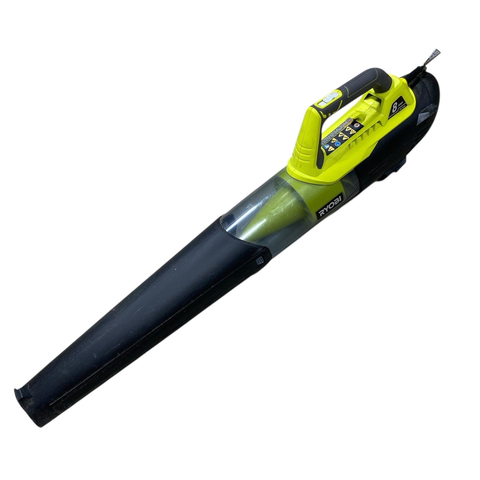 Ryobi 8 Amp Corded Electric Jet Fan Leaf Blower 135MPH RY421021VNM 440 CFM