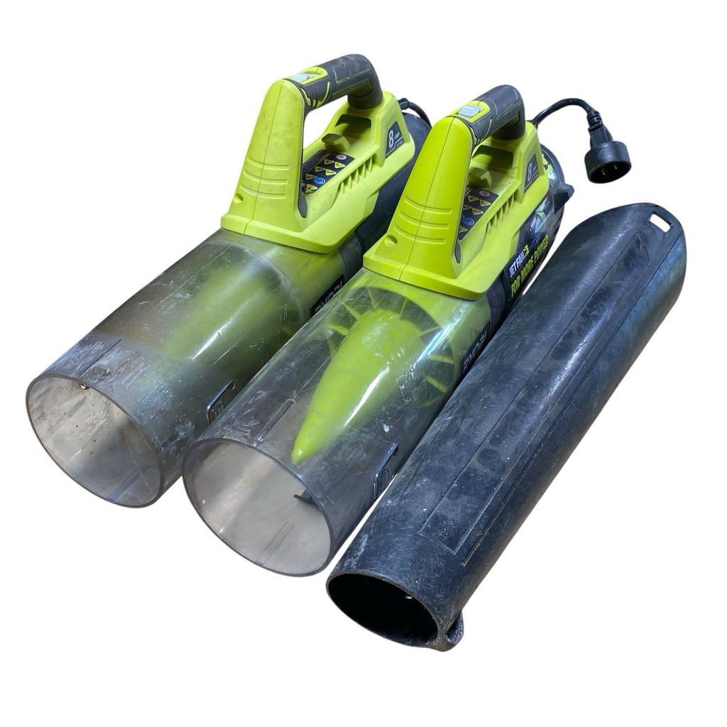 2X  Ryobi RY421021 135MPH 440CFM 8 Amp Electric Jet Fan Blower PARTS OR REPAIR