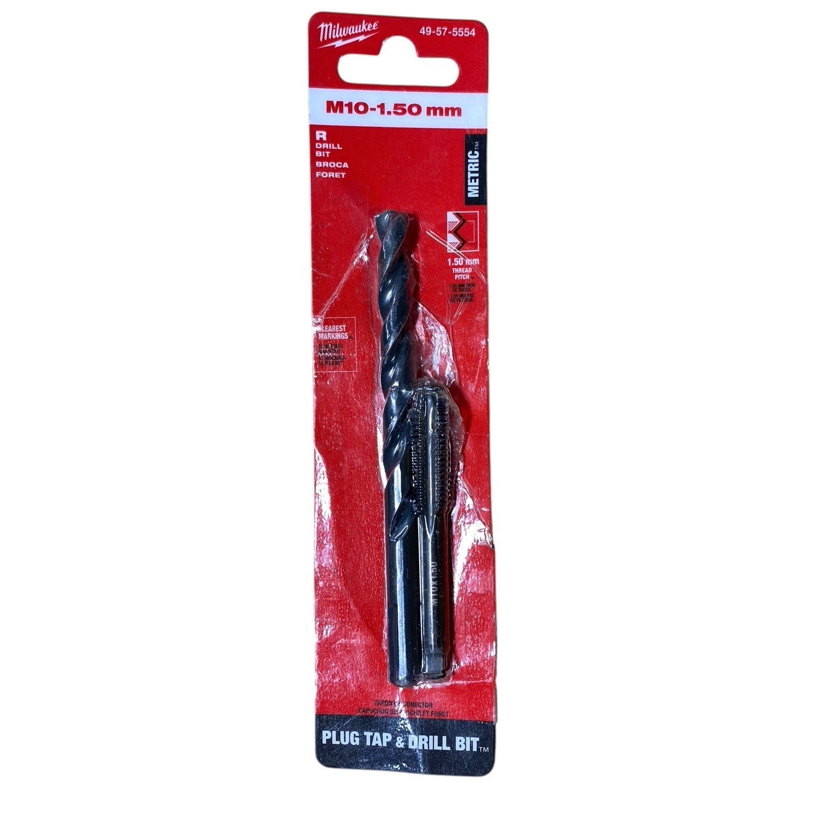 Milwaukee Tool 49-57-5554 Plug Tap And Drill Bit