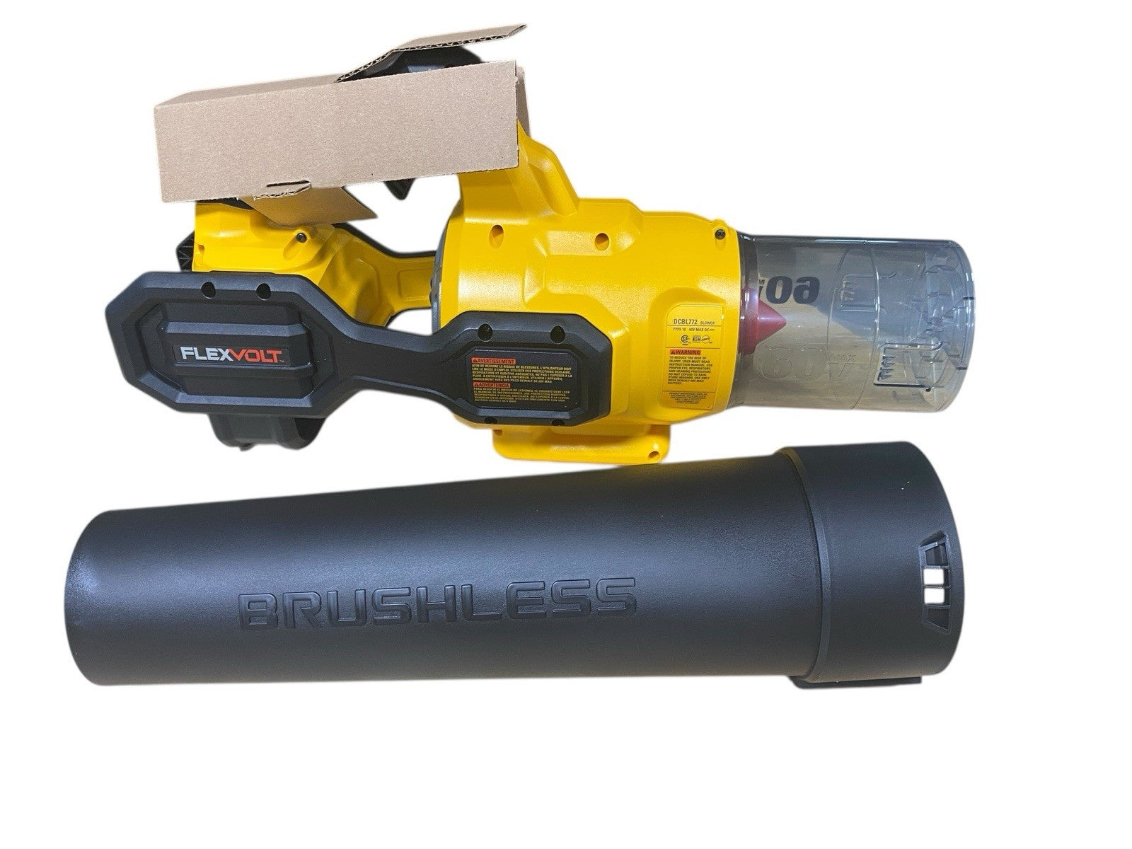 DeWALT DCBL772 60V FlexVolt Handheld Axial Blower Brushless Tool Only 600 CFM