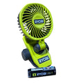Ryobi Clamp Fan Kit w/ 2.0 Ah USB Lithium Battery  FVF51