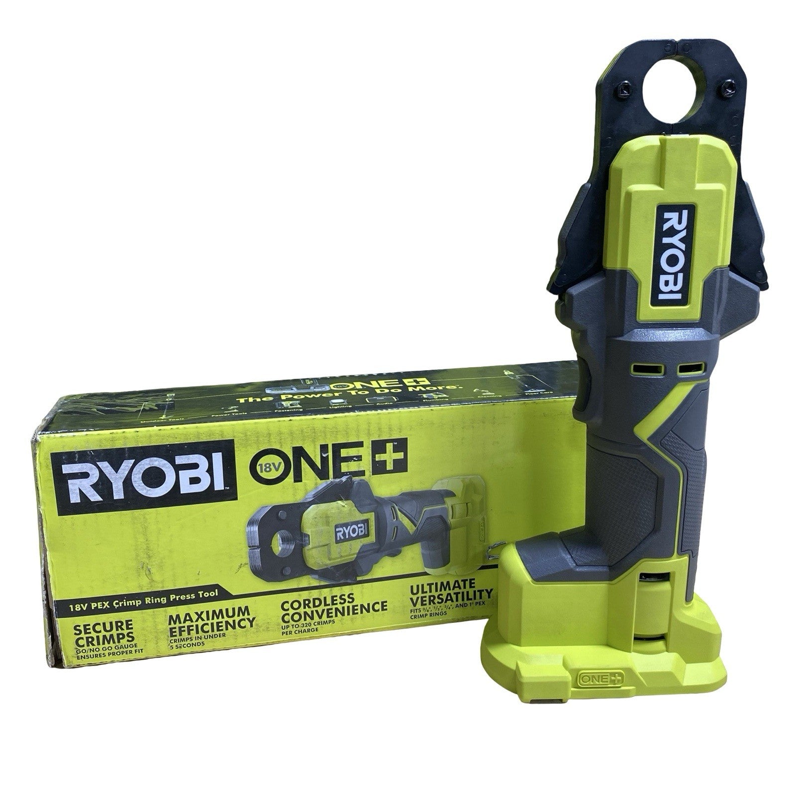 RYOBI P661 18-Volt  PEX Crimp Ring Press Tool (Tool Only)