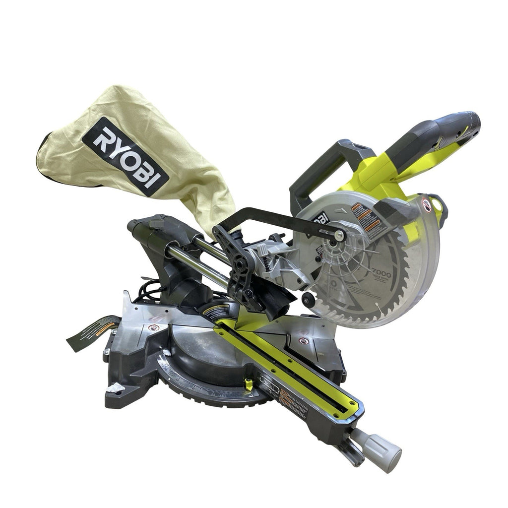 Ryobi  7 1/4 in Sliding Compound Miter Saw Corded TSS702 (Corded)