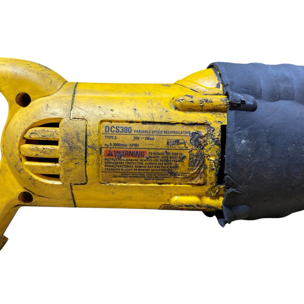 DEWALT DCS380B 20V Reciprocating Saw (Tool Only) PARTS OR REPAIR - WORKS