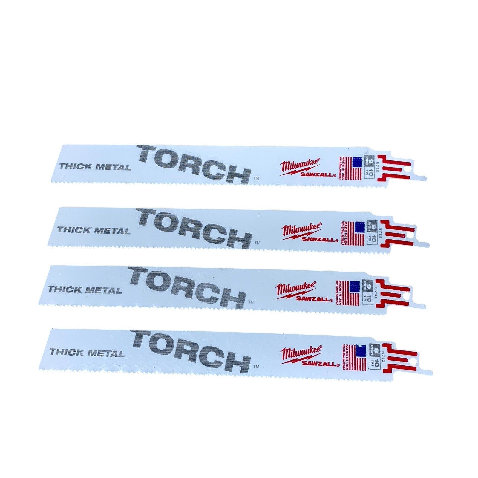 Milwaukee 48-00-5713S 9 in. 10 TPI TORCH Thick Metal Cutting SAWZALL