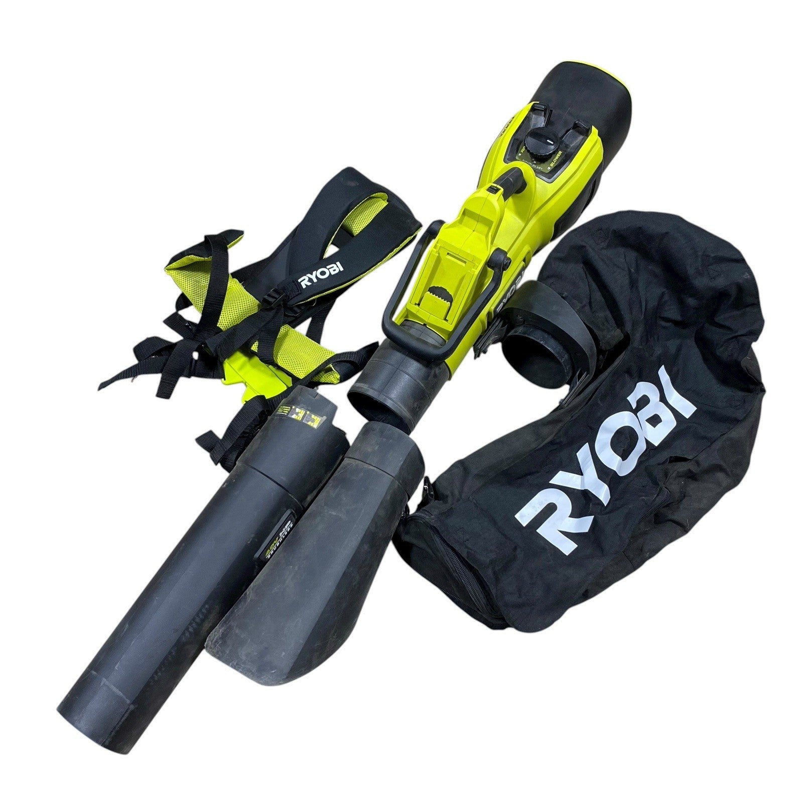 RYOBI RY404015VNM 40V Cordless Jet Fan Blower/Leaf Mulcher/Vacuum (Tool Only)
