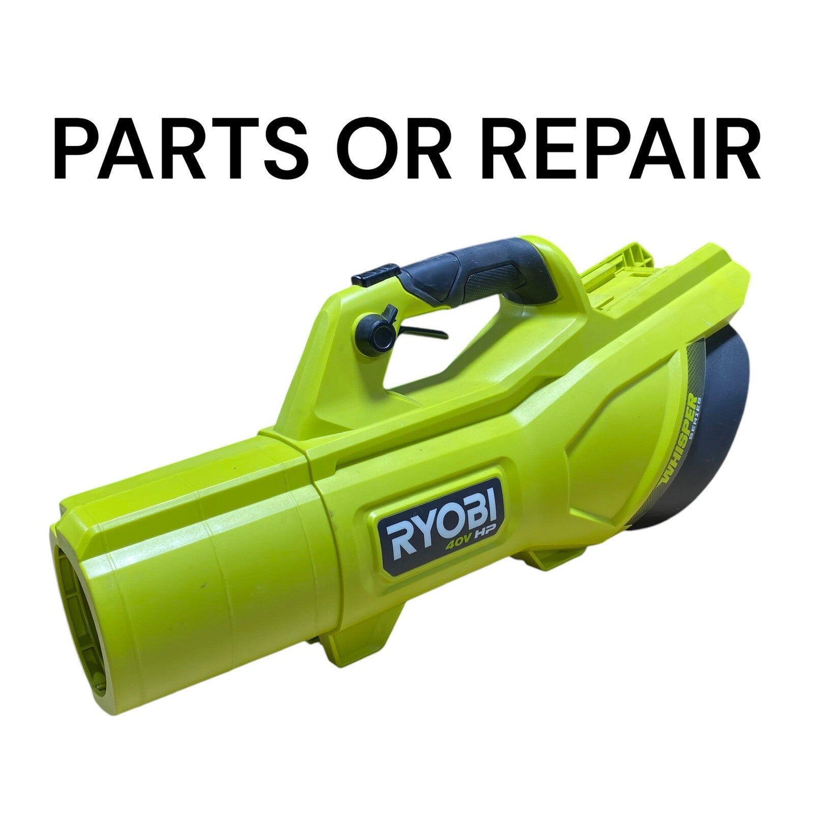 RYOBI RY404013 40V HP Brushless Whisper Series 155 MPH 600 CFM - PARTS OR REPAIR