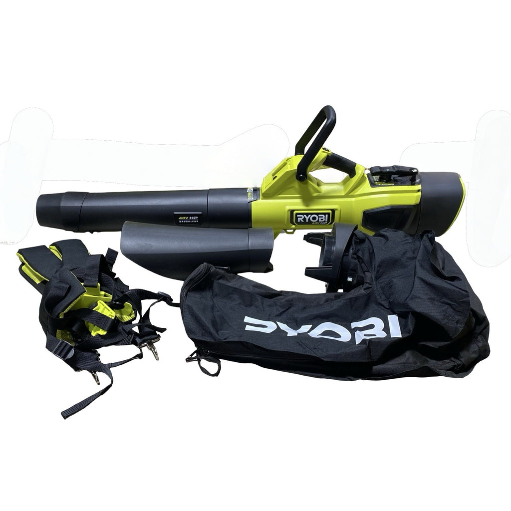 RYOBI RY404015VNM 40V Cordless Jet Fan Blower/Leaf Mulcher/Vacuum READ FULLY