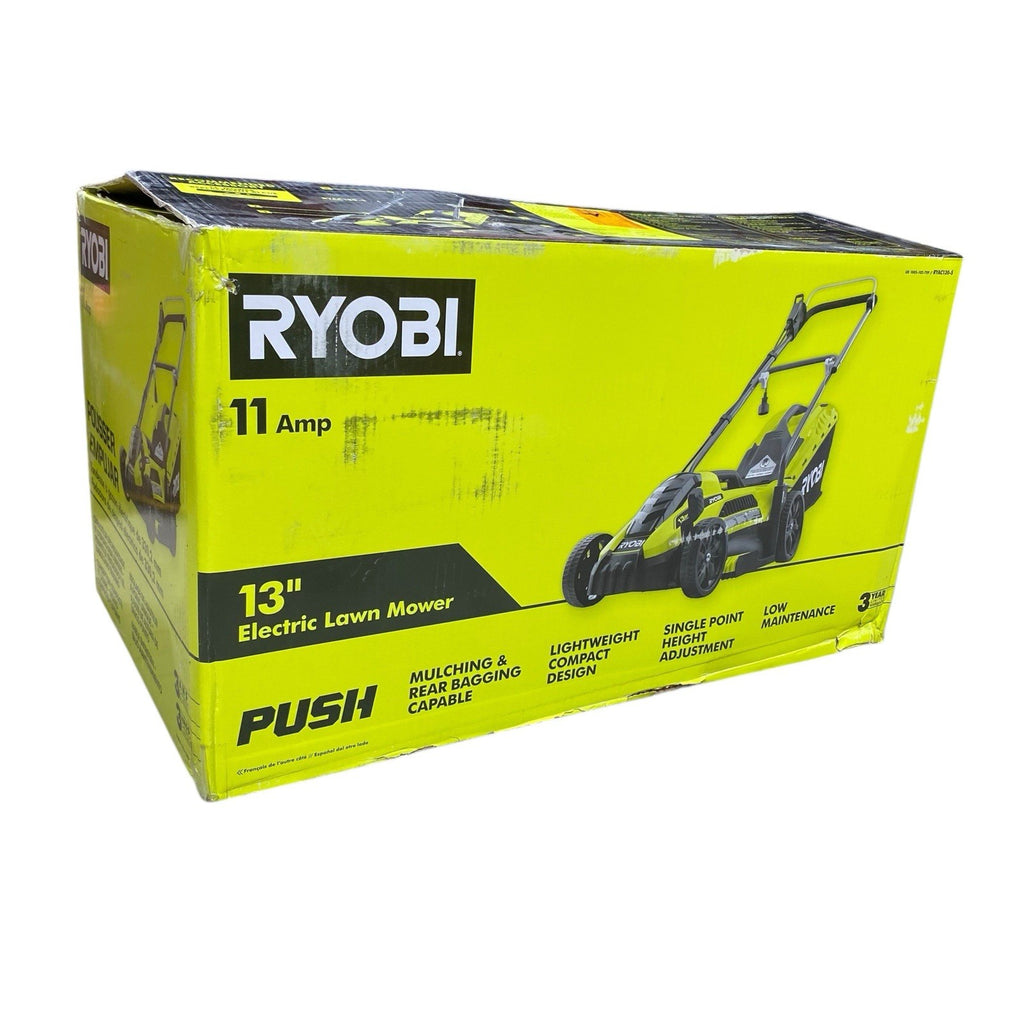 Ryobi RYAC130 13 inch Corded Electric Walk Behind Push Mower