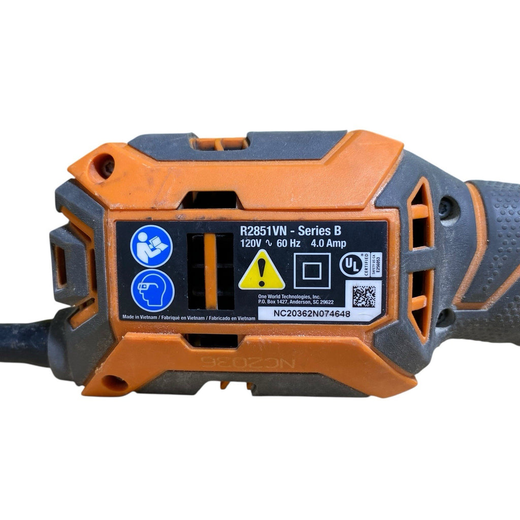 Ridgid R2851 Series B JobMax Corded Multi-Tool with R8223406 Head & Bag