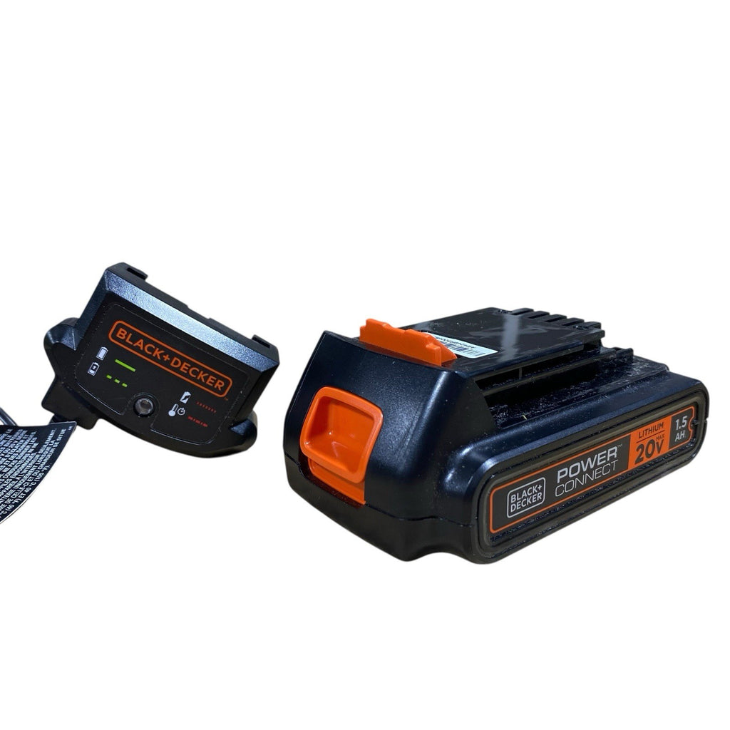 Black+Decker LBXR20 Battery & LCS1620 Charger 20V Max 1.5AH Combo