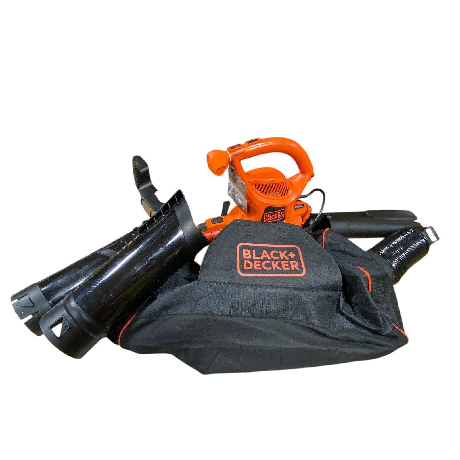 Black & Decker BEBL7000 VACPACK 120V/240V 3-in-1 Leaf Blower/Vacuum/Mulcher Used