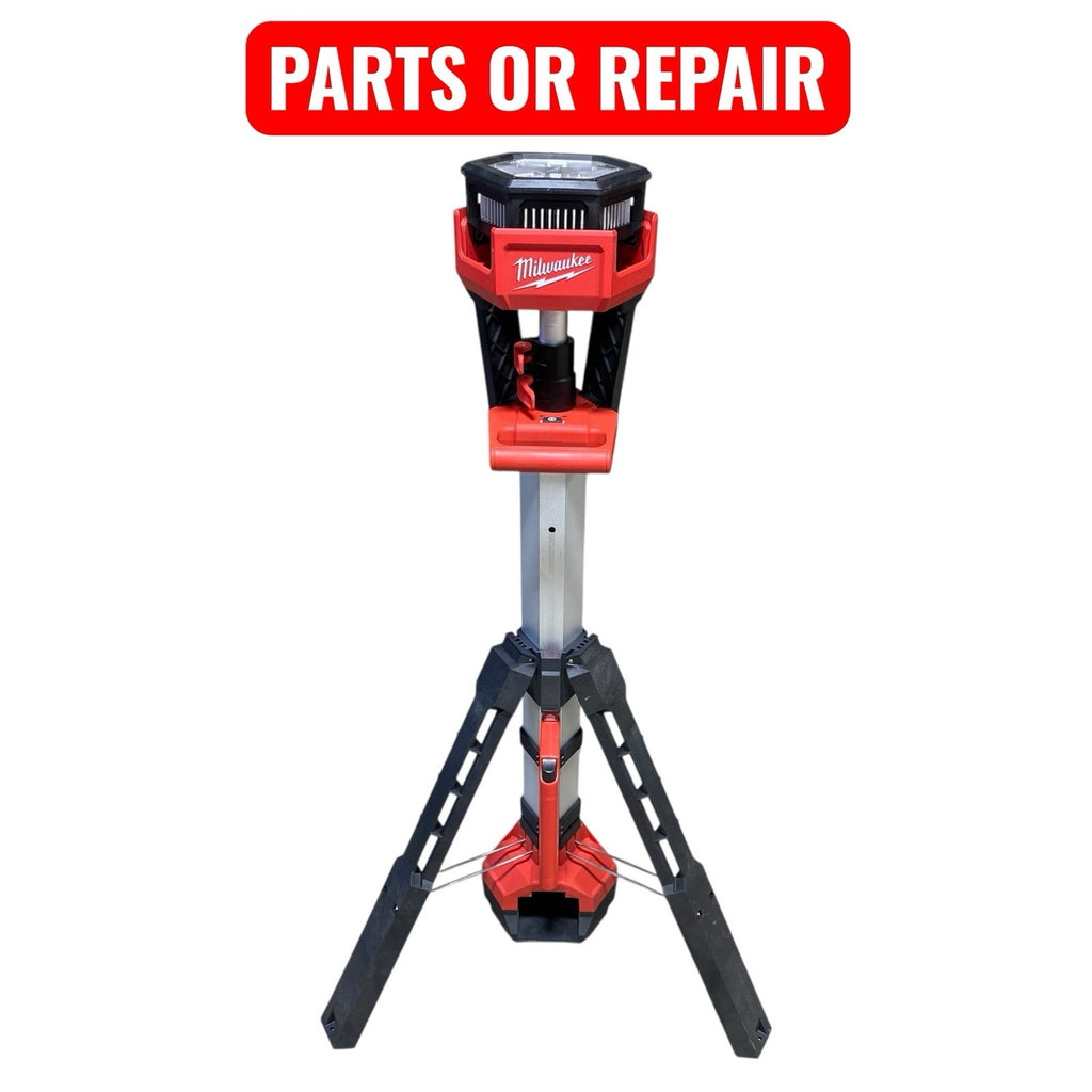 Milwaukee M18 18V Cordless LED Tripod Stand Contractors Work Light - PARTS ONLY