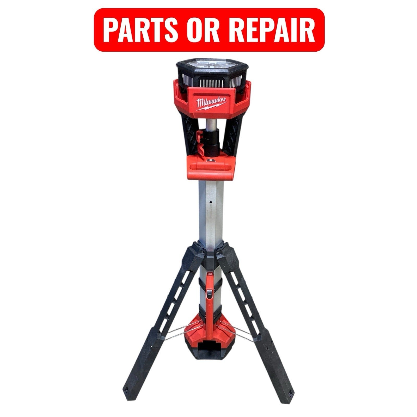 Milwaukee M18 18V Cordless LED Tripod Stand Contractors Work Light - PARTS ONLY