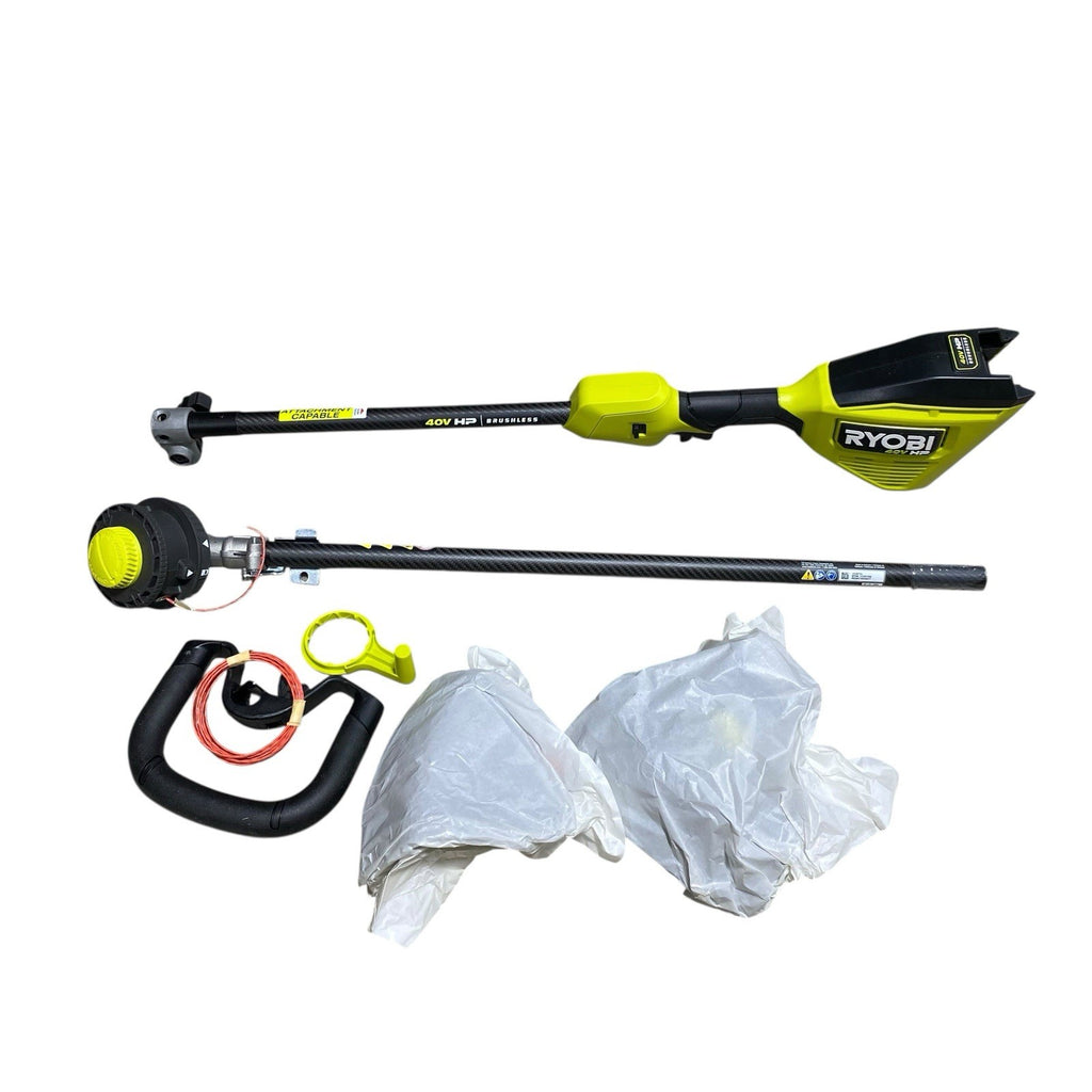 RYOBI RY40HPST01 40V Brushless 16" Carbon Fiber Shaft String Trimmer- TOOL ONLY