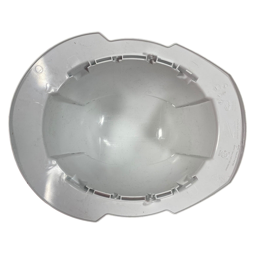 Milwaukee Tool 48-73-1221 Full Brim White Full Brim Vented Hard Hat W/6Pt