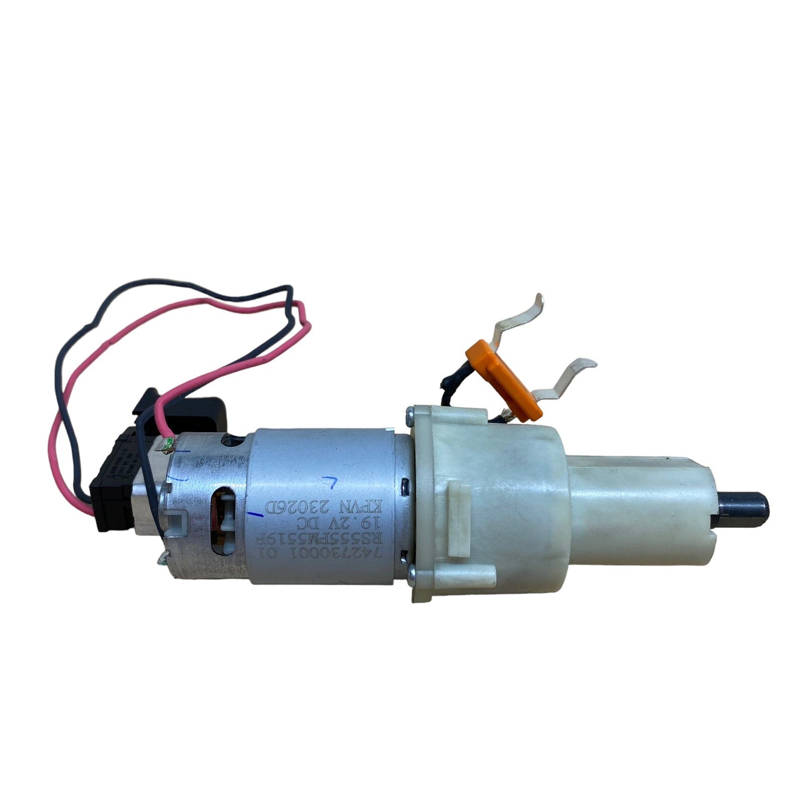 Ryobi P4001 One+ 18V Drain Auger MOTOR & SWITCH ASSEMBLY