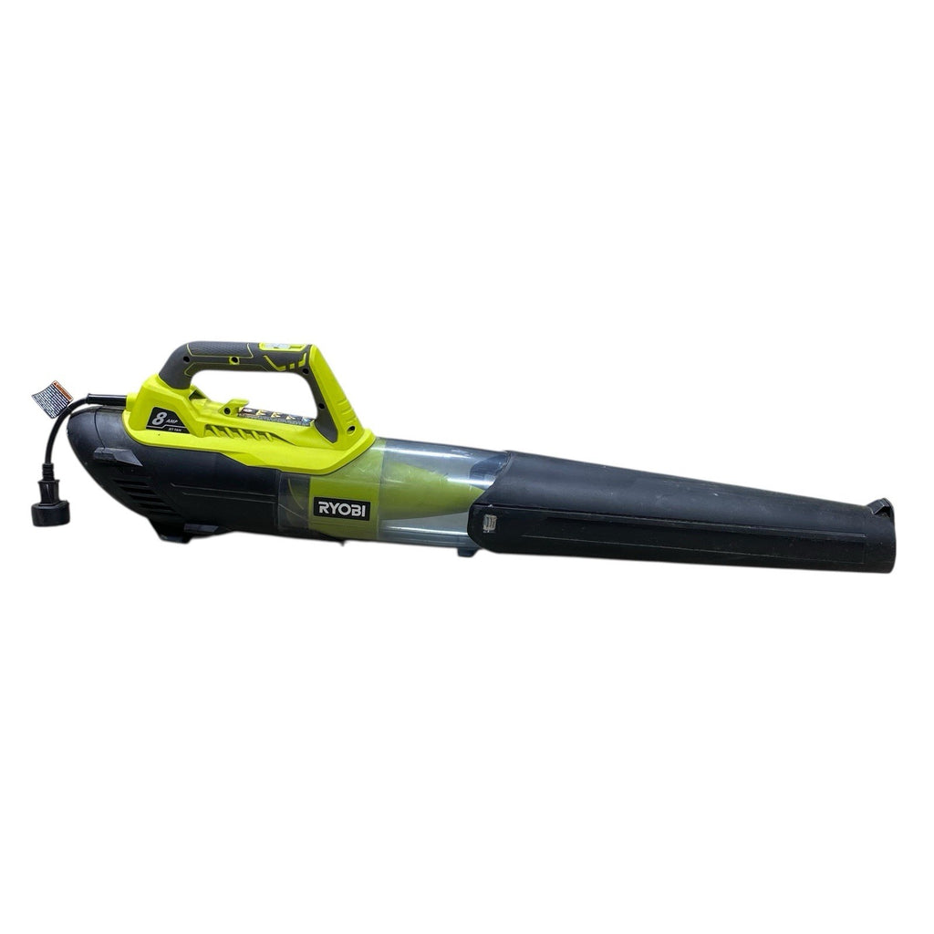 Ryobi 8 Amp Corded Electric Jet Fan Leaf Blower 135MPH RY421021VNM 440 CFM