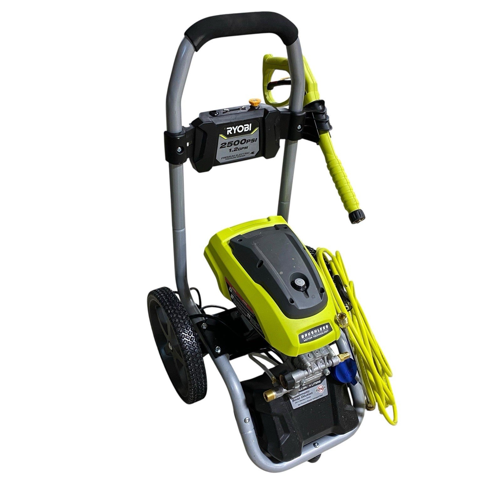 RYOBI 2500 PSI 1.2 GPM High Performance Cold Water Electric Pressure Washer