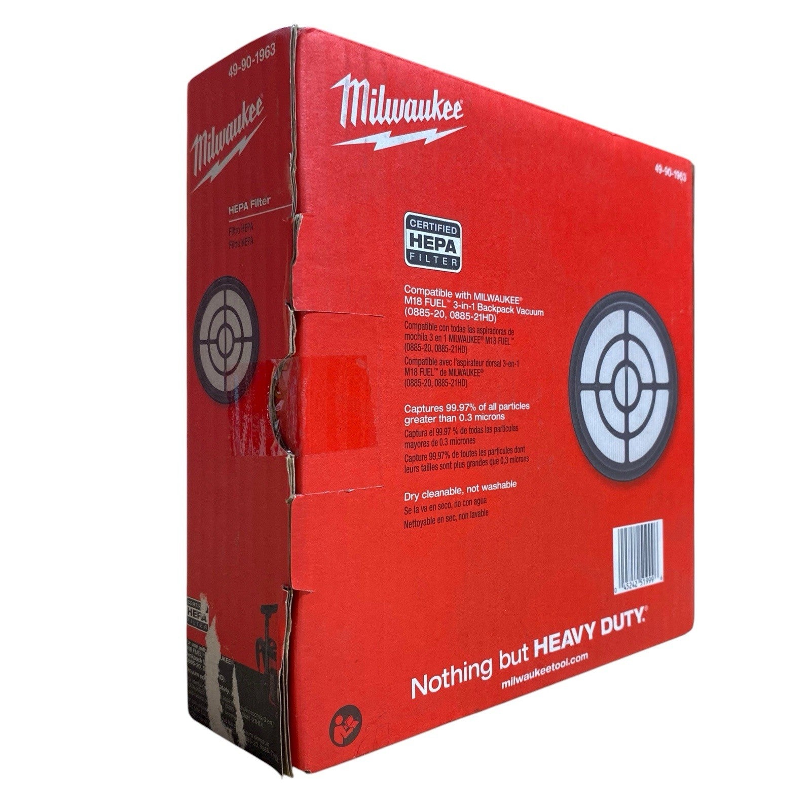 Milwaukee 49-90-1963 HEPA Filter