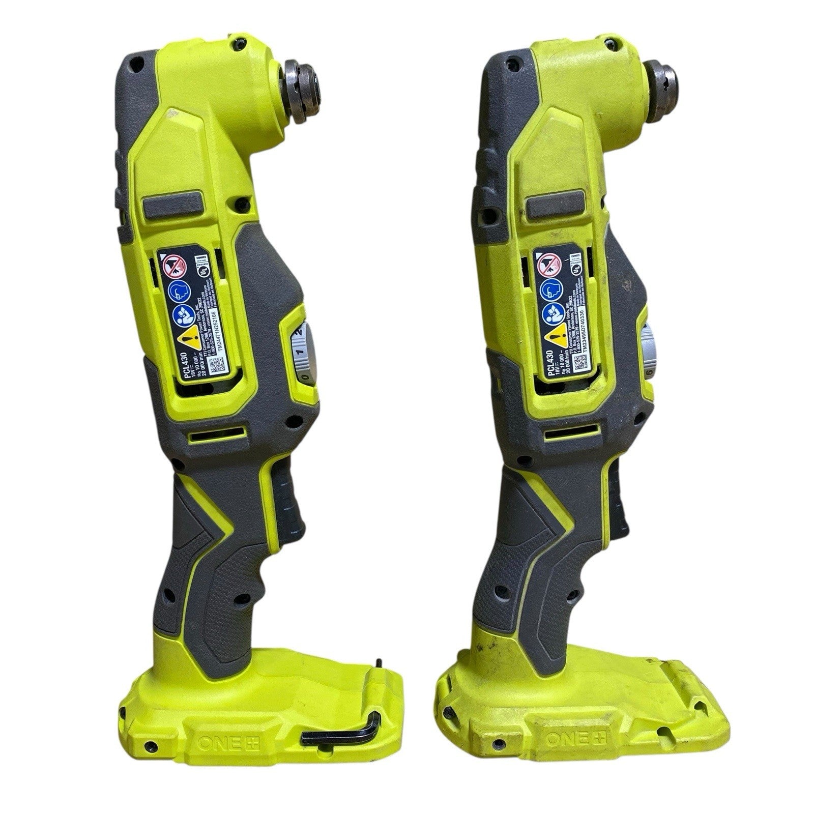 2X Ryobi PCL430B ONE+ 18V Multi Tool (TOOL ONLY) PARTS OR REPAIR ONLY