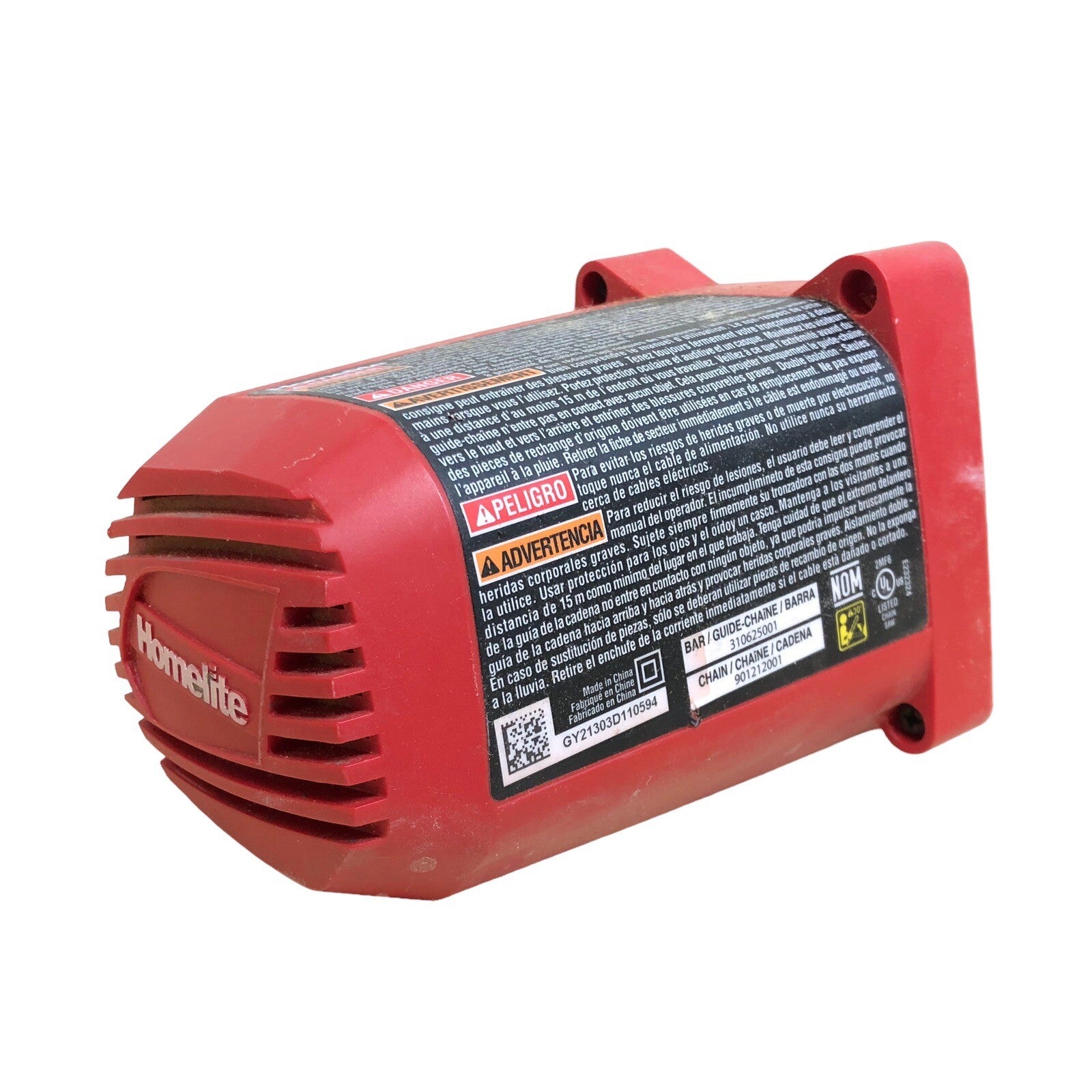 Genuine Chainsaw Parts Motor Housing -Homelite 14” Electric Chainsaw-UT43104