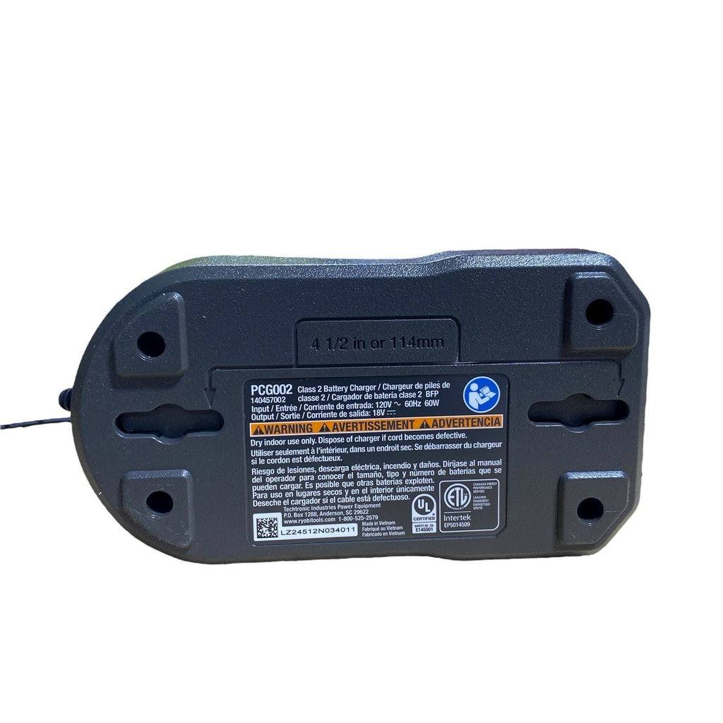 Genuine Ryobi One + Lithium Ion Charger 18v PCG002 91831 - Tested