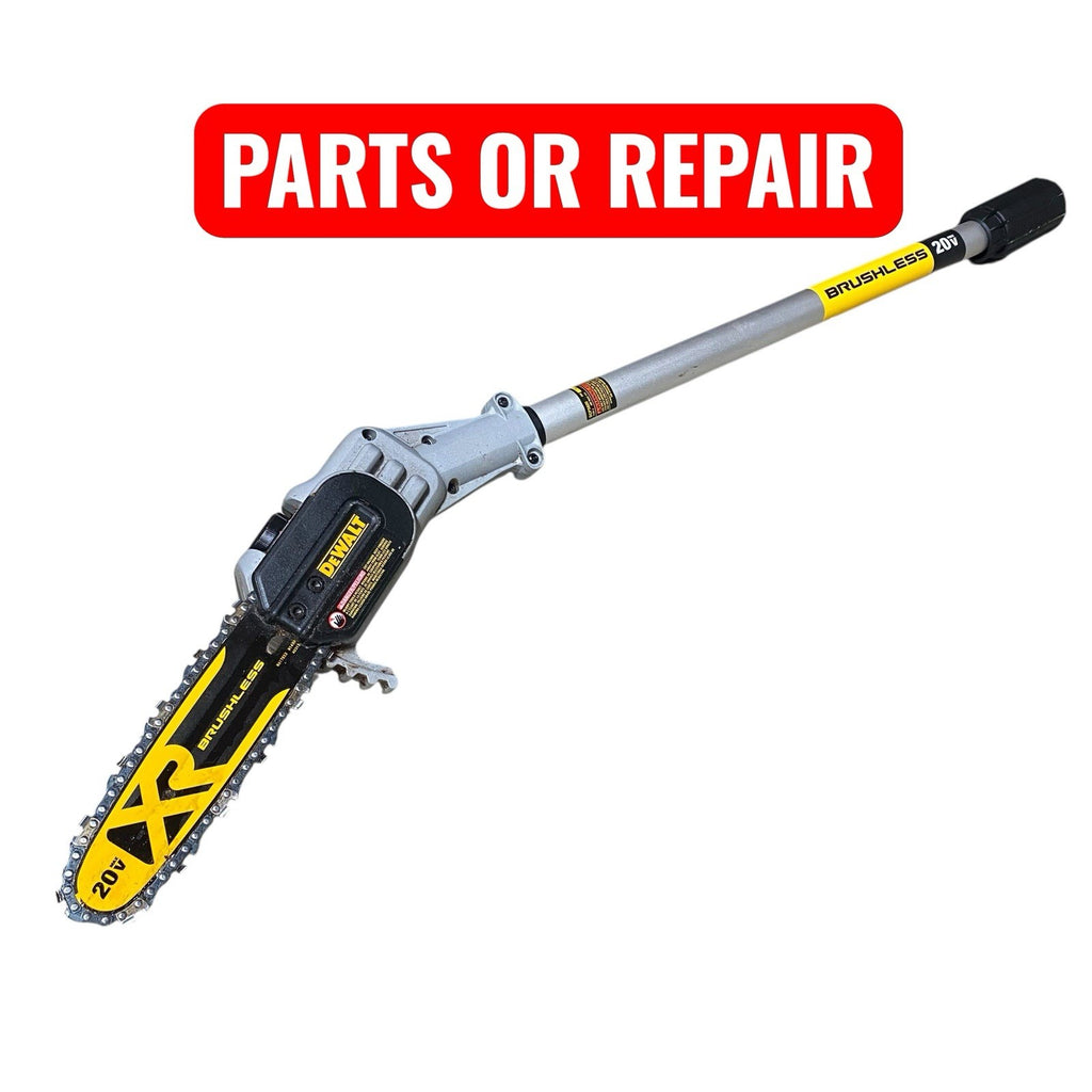 DEWALT DCPS620 20V MAX Brushless Cordless Pole Saw Attachment - PARTS OR REPAIR