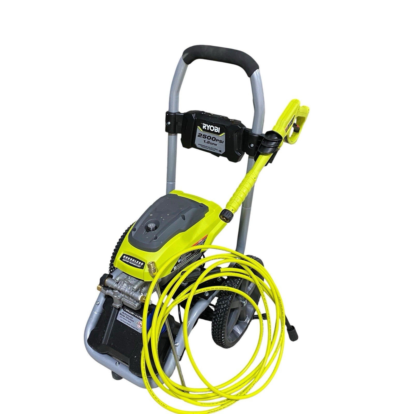 RYOBI 2500 PSI 1.2 GPM High Performance Cold Water Electric Pressure Washer