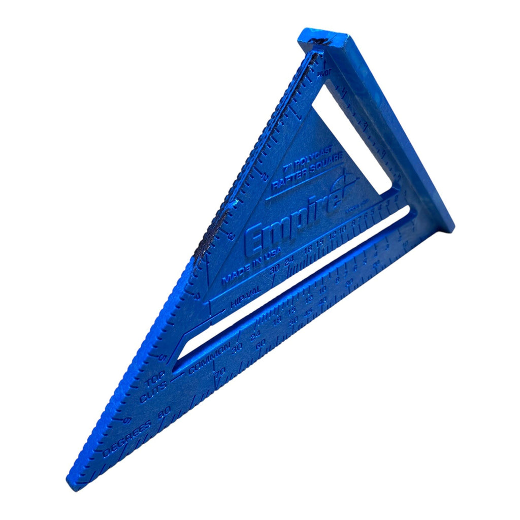 Empire Level 296 -  7-Inch POLYSQUARETM - Rafter Square - Blue