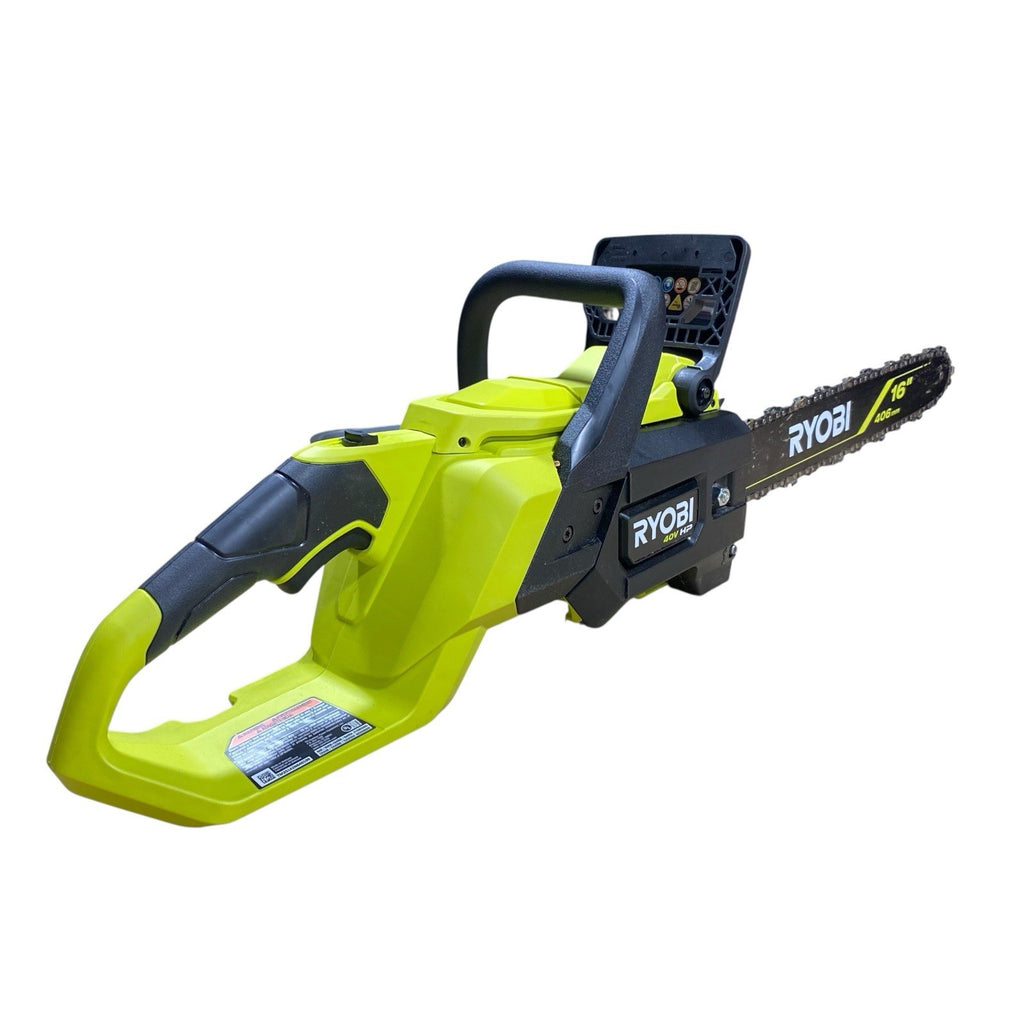 RYOBI 40V HP Brushless 16 in. Cordless Electric Chainsaw (Tool Only) RY40HPCW02