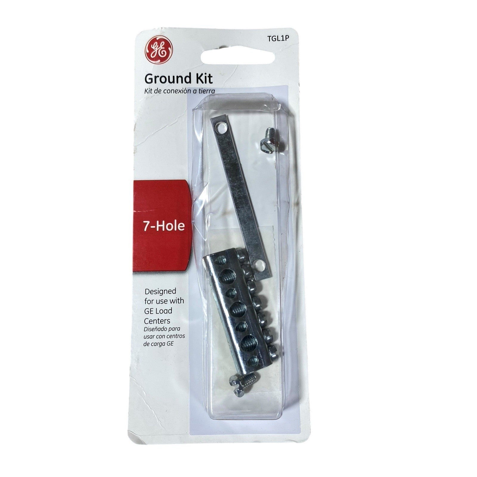 GE TGL1P Ground Bar Kit 7 Hole For General Electric Load Centers TGL1