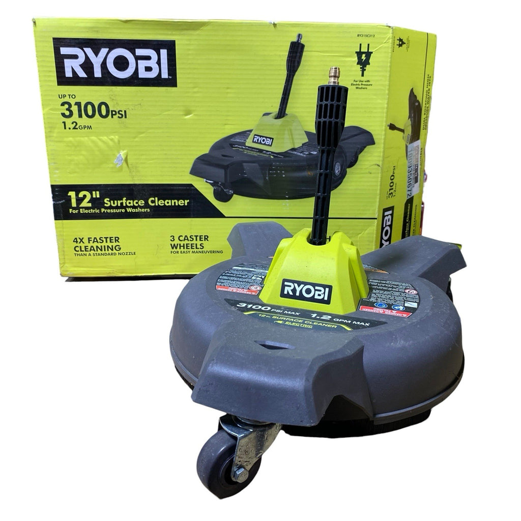 RYOBI 12" 3100PSI  Surface Cleaner  RY31SC312 For Electric Pressure Washer
