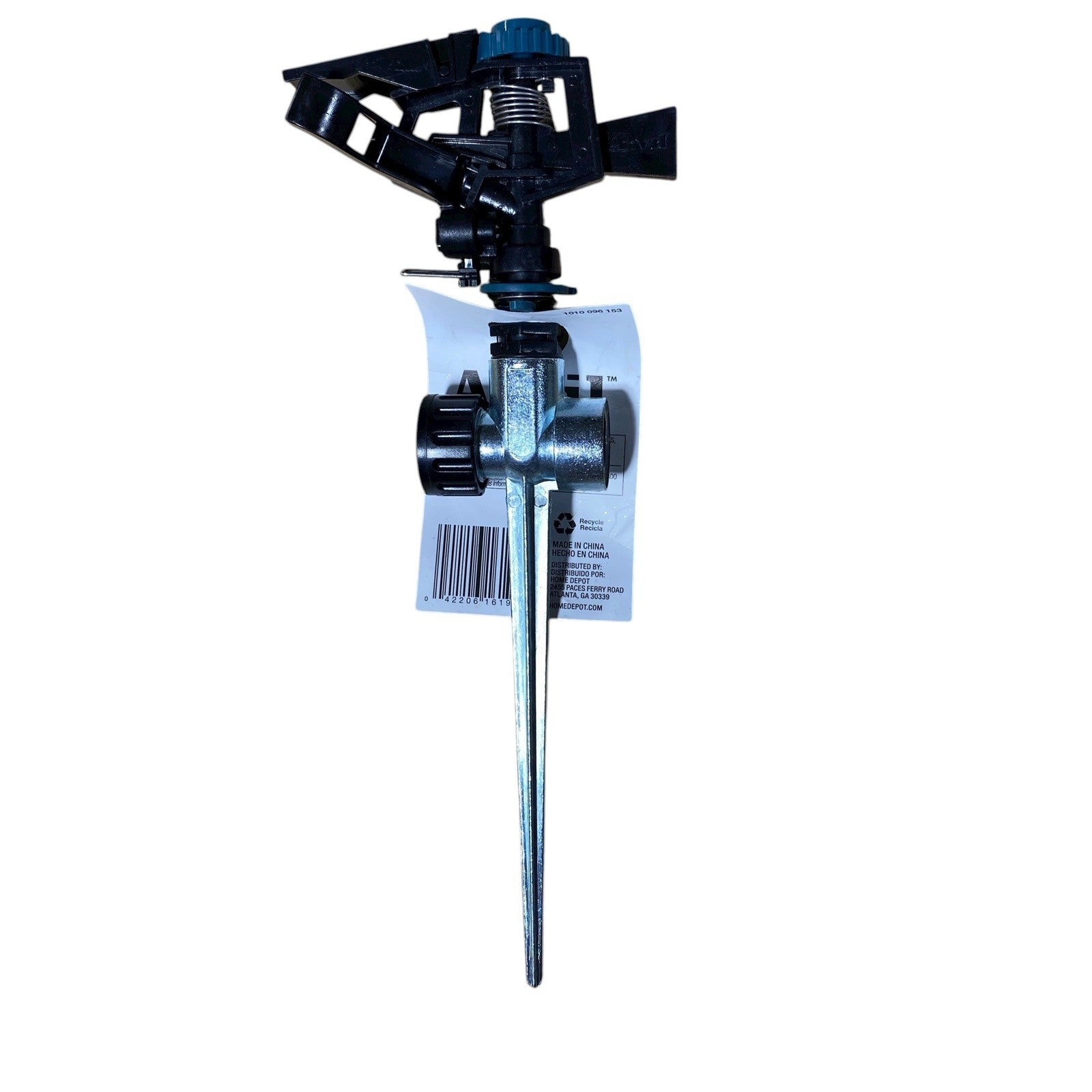 2 X Pulsating Lawn Sprinkler , coverage of up to 3,300 sq. ft.