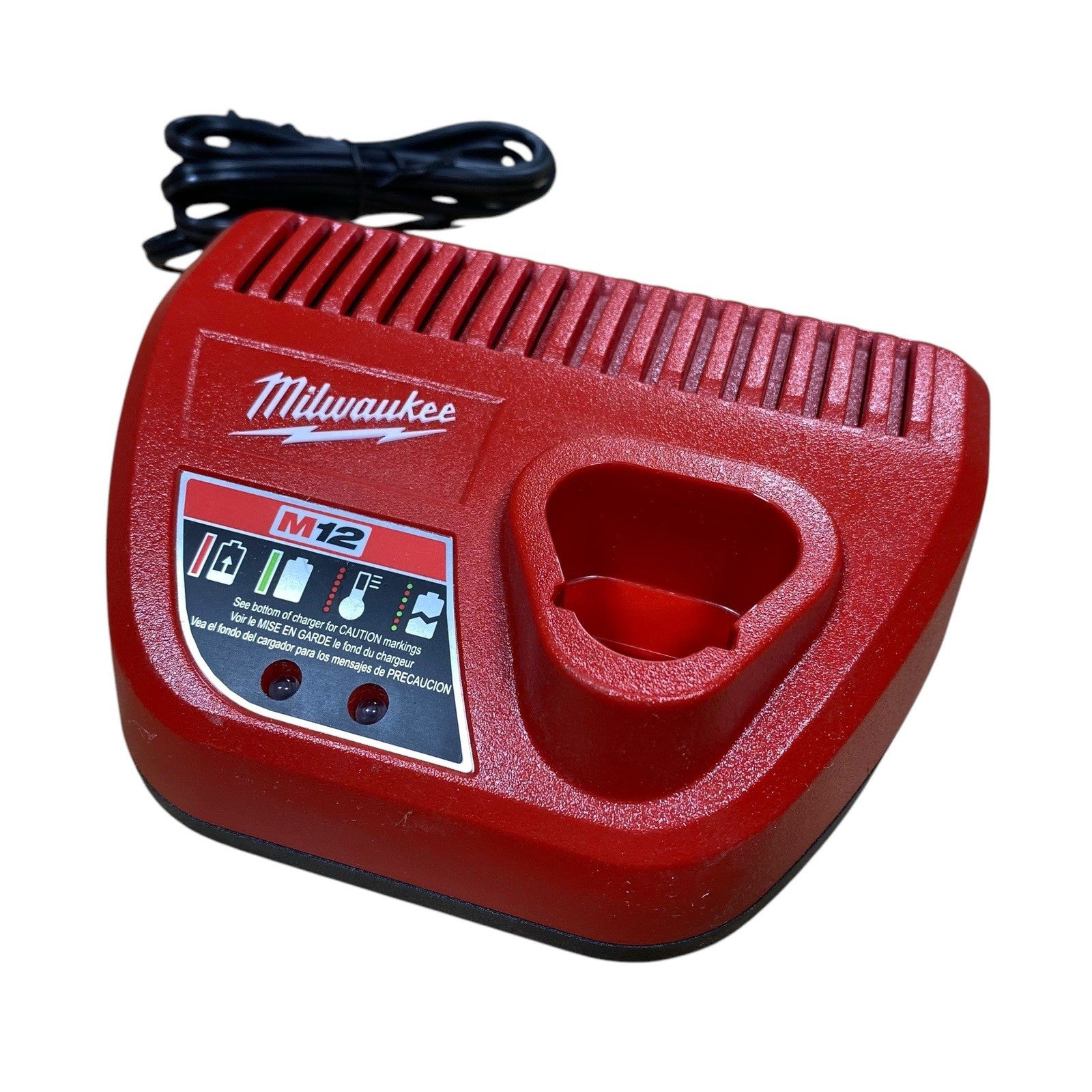 Milwaukee 48-59-2401 M12 12V Lithium Ion Battery Charger 12 Volt