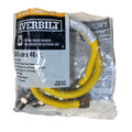 Everbilt Gas Range Connector Kit Yellow 4' 98255