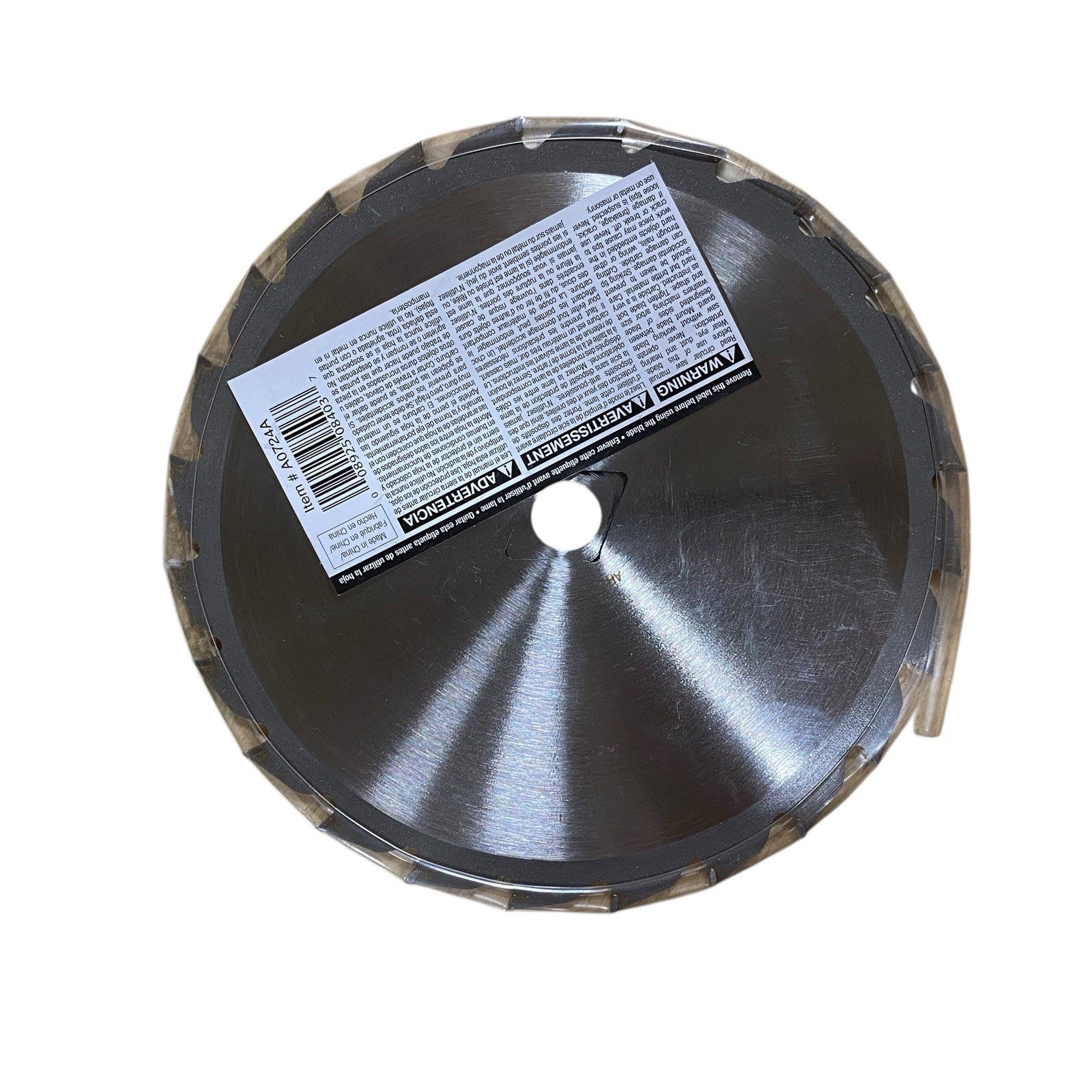 Avanti 7-1/4 In. 24-Tooth Framing Circular Saw Blade A0724A AvantiPRO A0724A