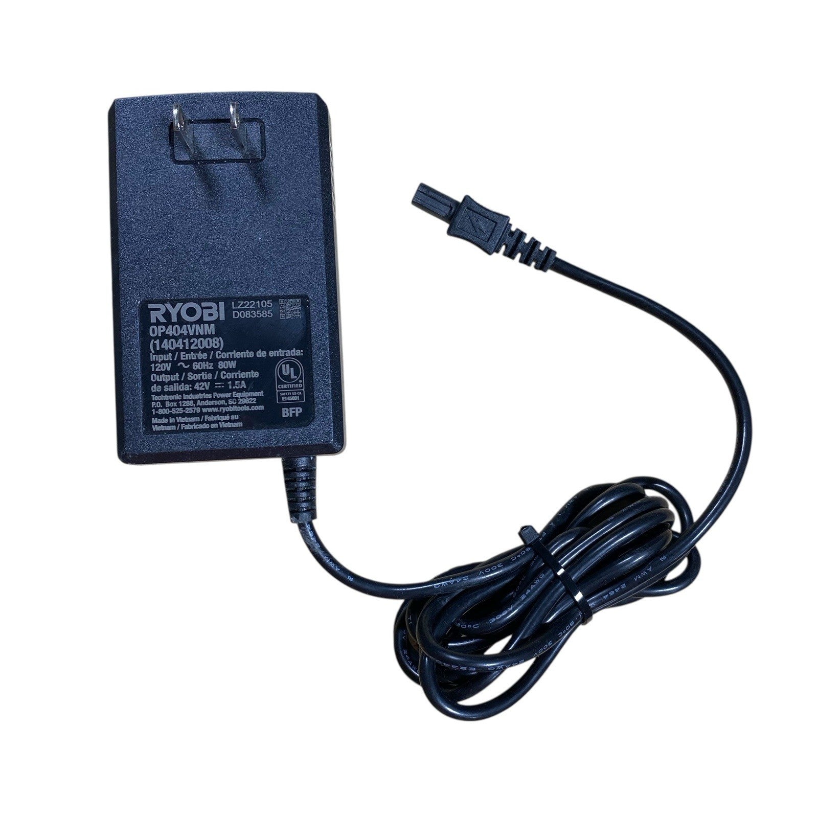 RYOBI 40V Lithium Battery Charger (OP404VNM)