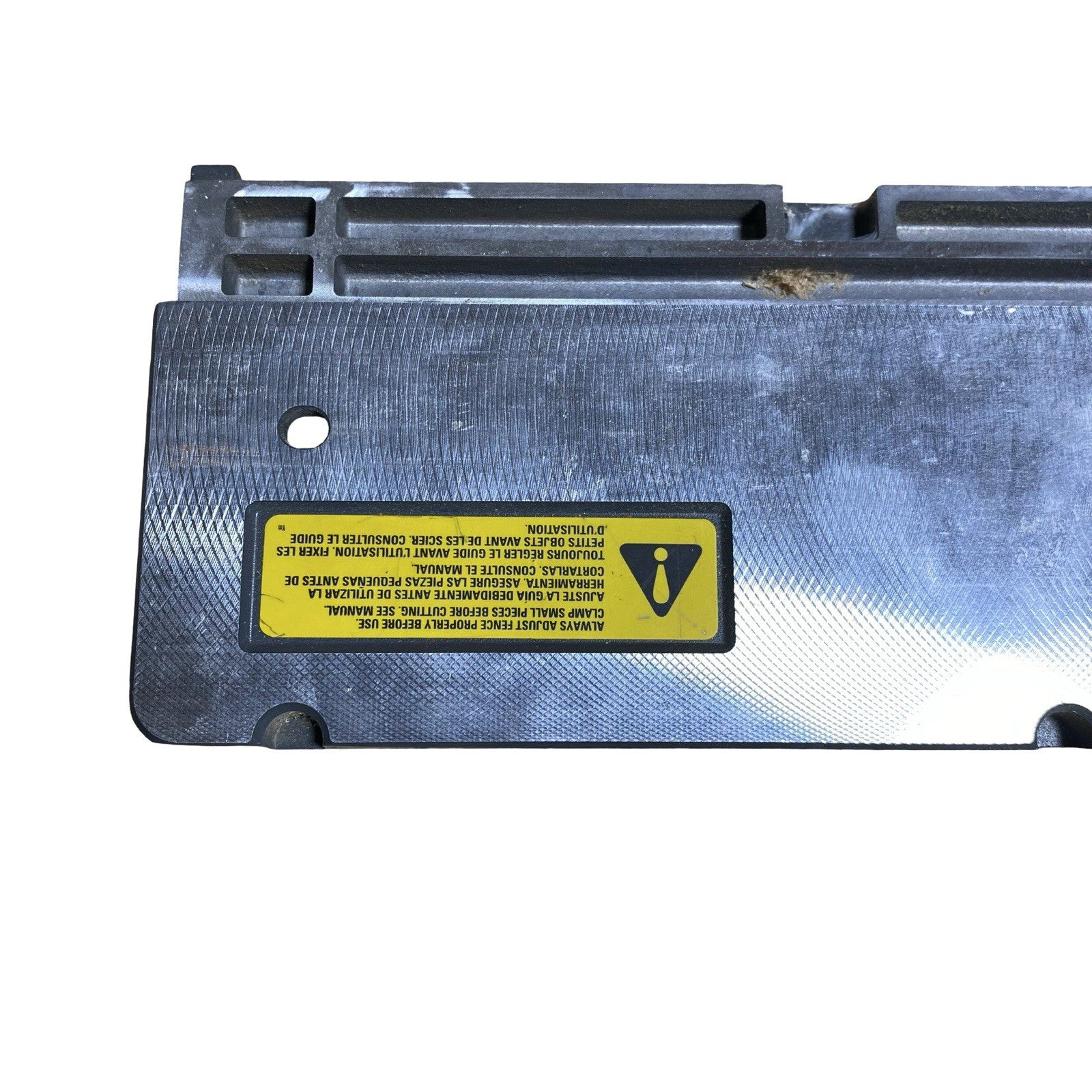 DeWalt RIGHT FENCE FOR DCS781 60V 12" Cordless Double Bevel Sliding Miter Saw