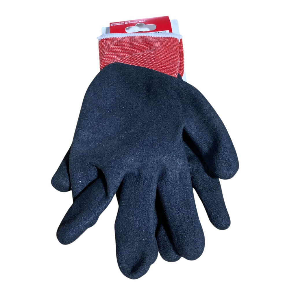 1 PAIR MILWAUKEE CUT LEVEL 1 DIPPED GLOVES 48-22-8902 9"/LARGE