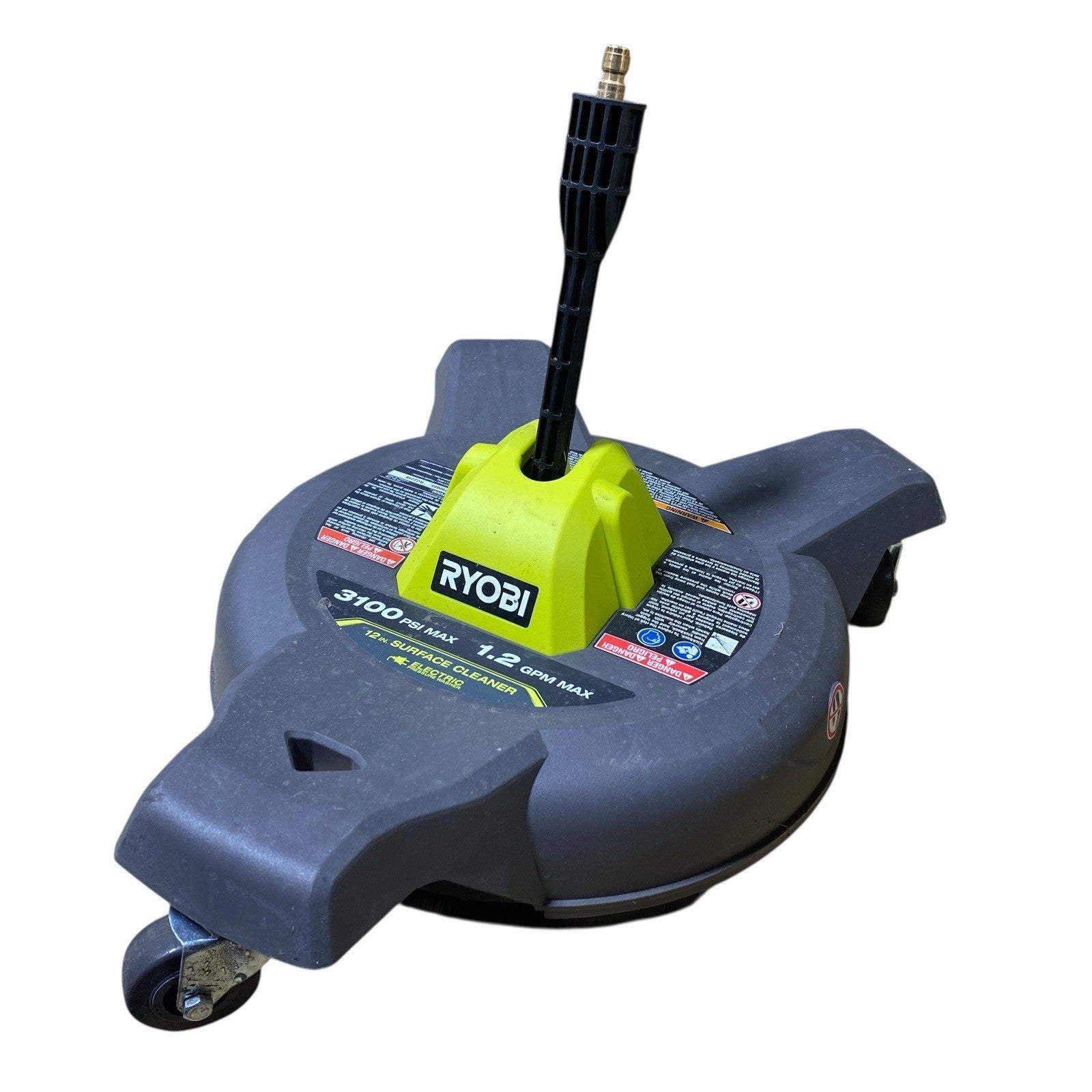 RYOBI 12" 3100PSI  Surface Cleaner  RY31SC312 For Electric Pressure Washer