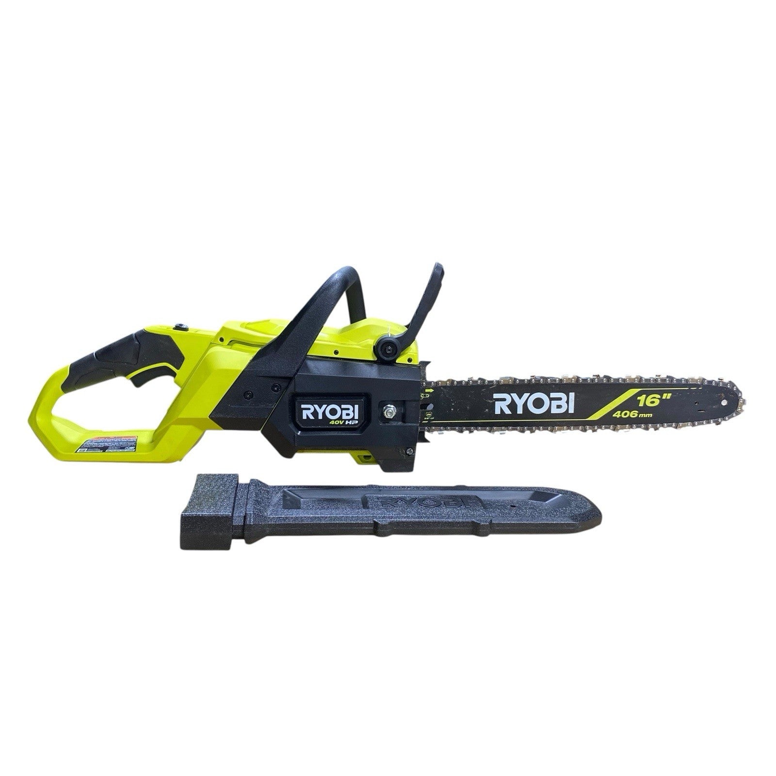 RYOBI 40V HP Brushless 16 in. Cordless Electric Chainsaw (Tool Only) RY40HPCW02