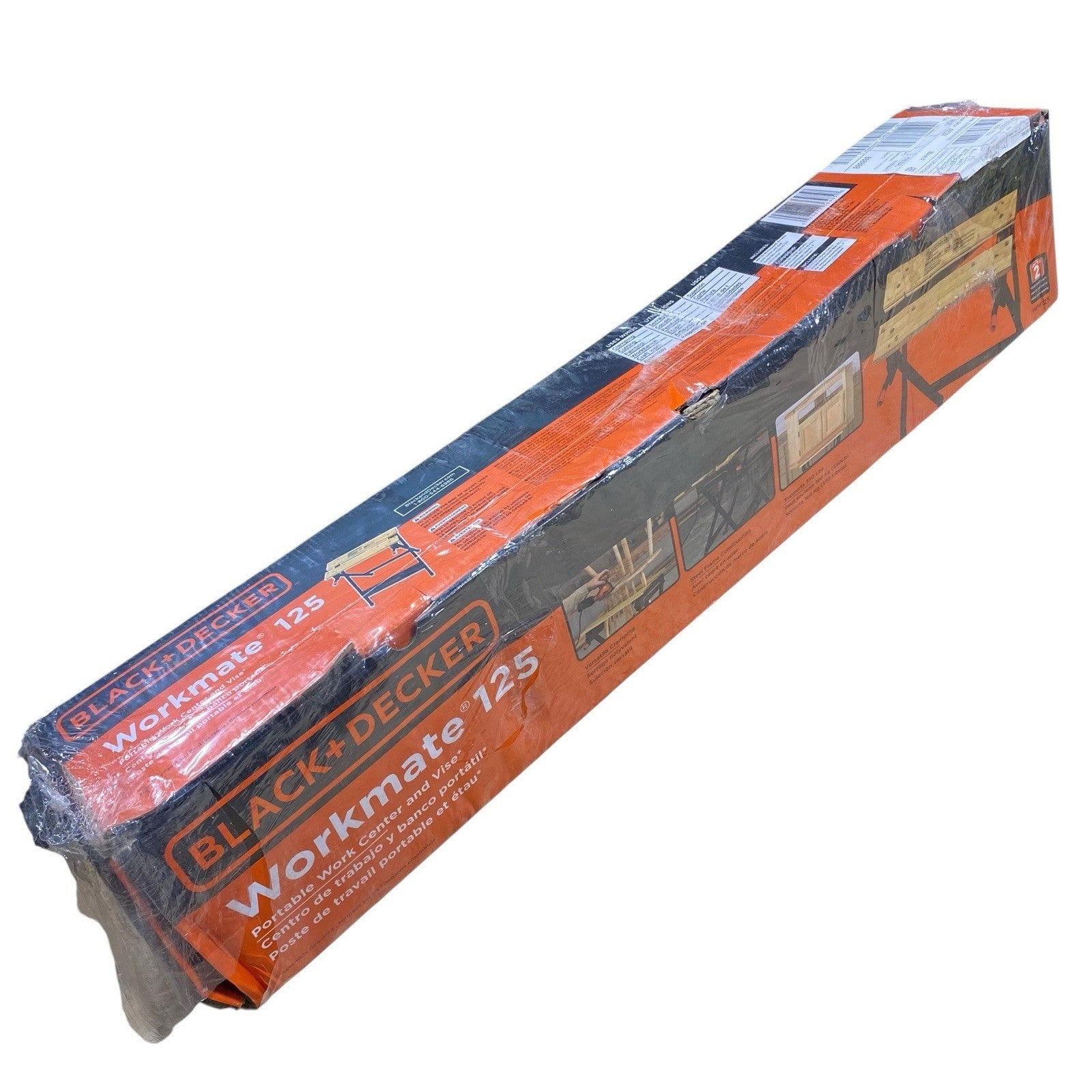 Workmate 125 30 in. Lightweight Folding Portable Workbench 350-pound and Vise