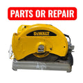 DEWALT 15 Amp Corded 14 in. Chop Saw D28715 - PARTS OR REPAIR ONLY