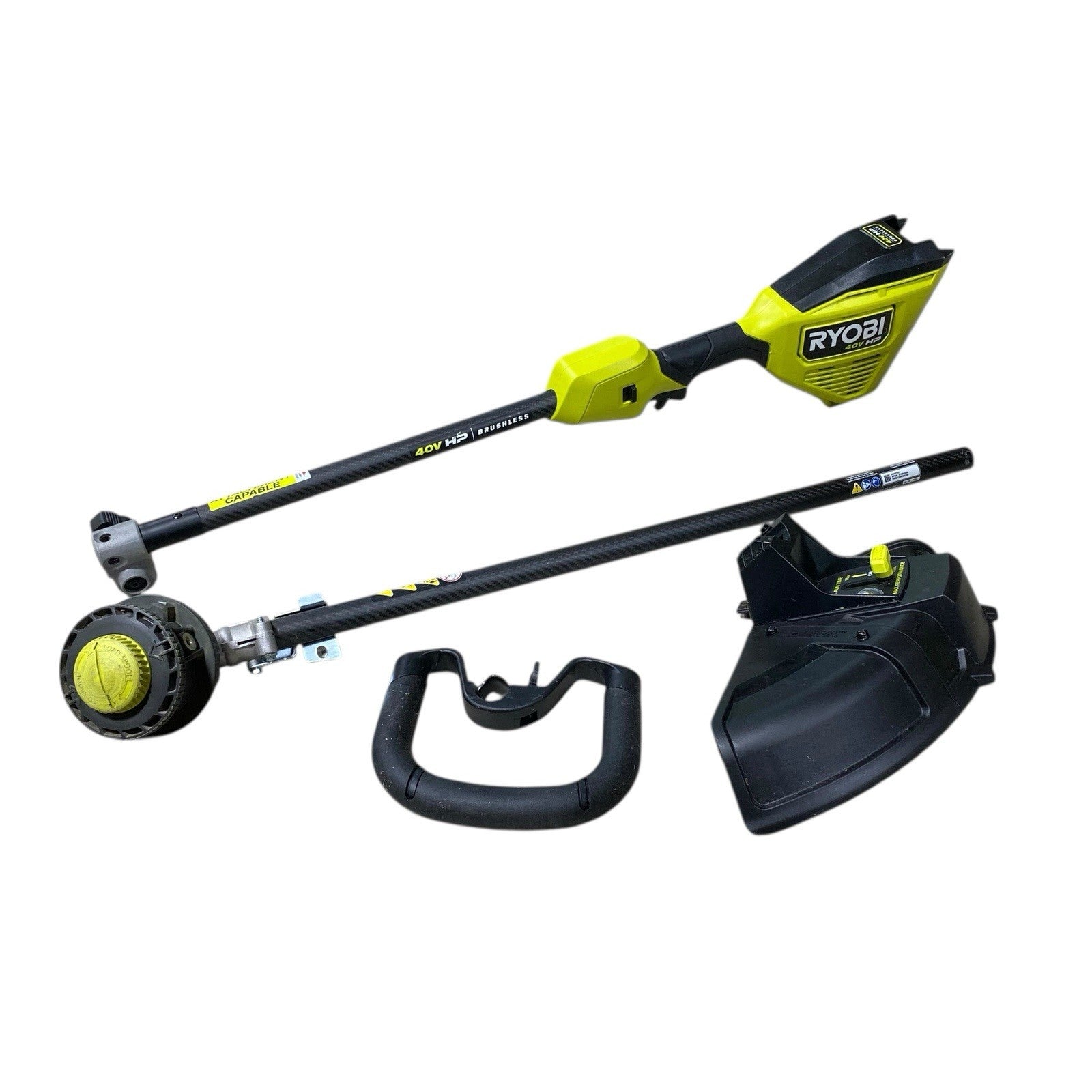 RYOBI 40V Brushless 16" Carbon Fiber Shaft String Trimmer RY40HPST01K Tool Only