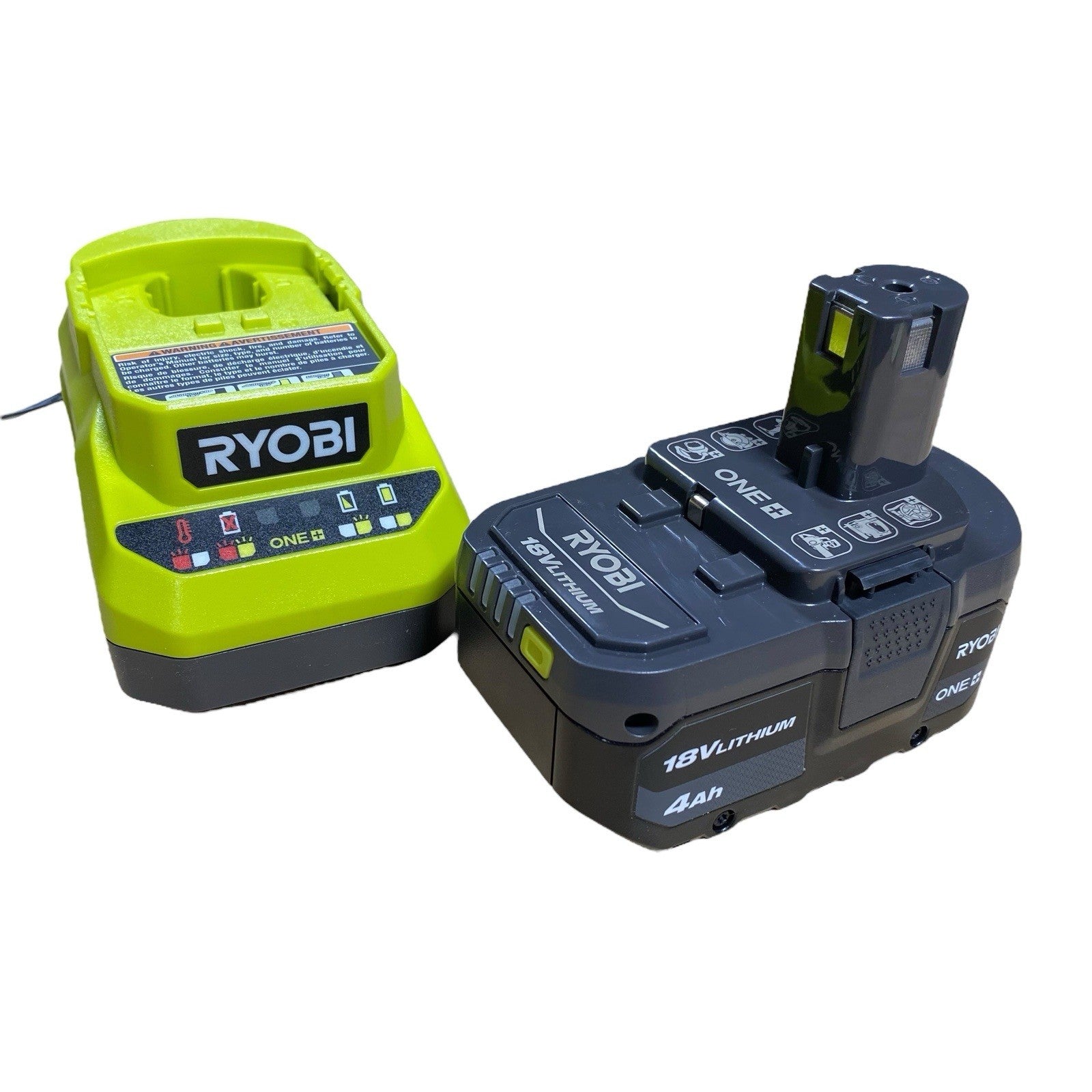 Ryobi PBP005 - 18V 4.0 Ah Lithium-Ion Battery & PCG002 Charger Combo Kit
