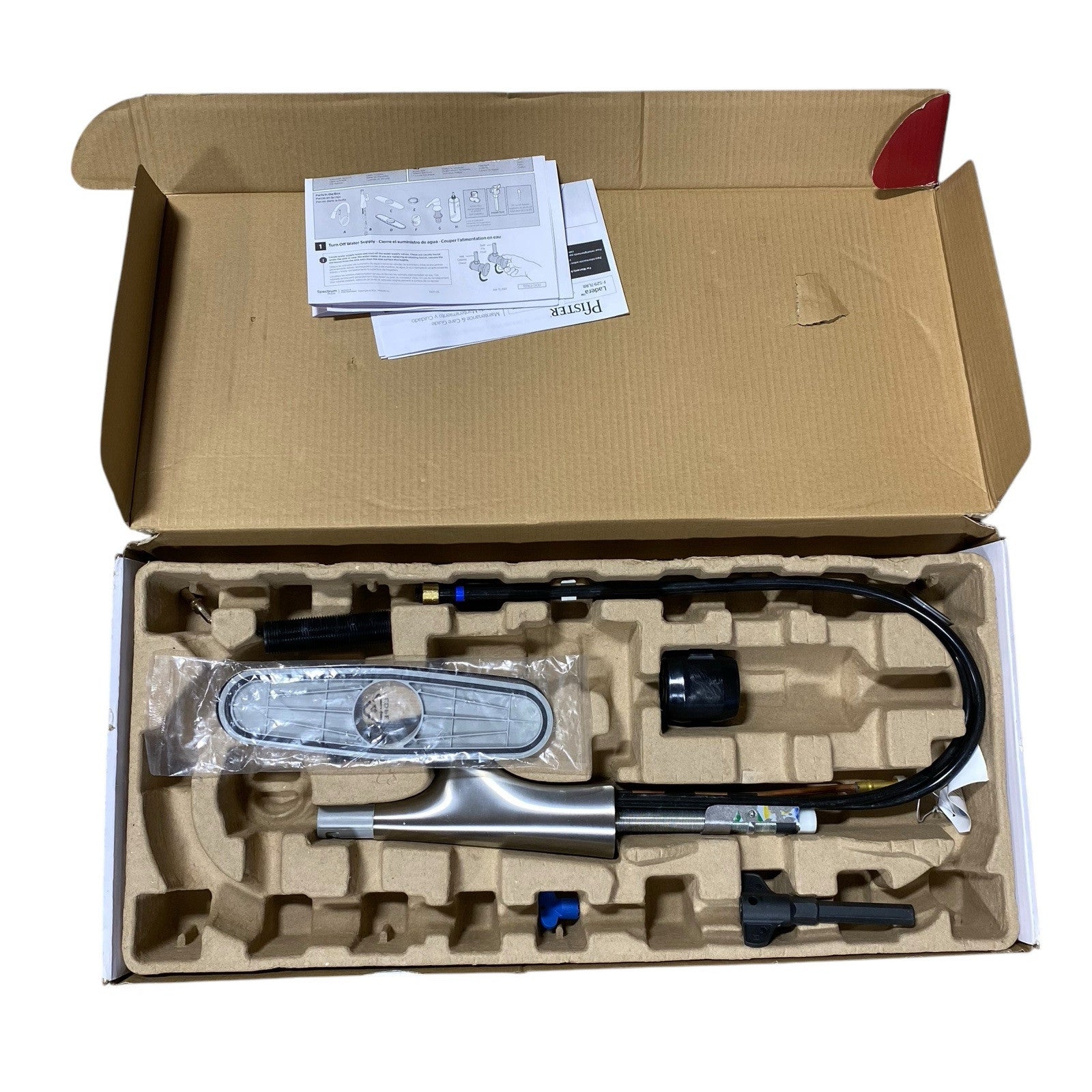 Pfister F-529-7LRRGS Kitchen Faucet - Brushed Nickel  | INCOMPLETE - AS SHOWN