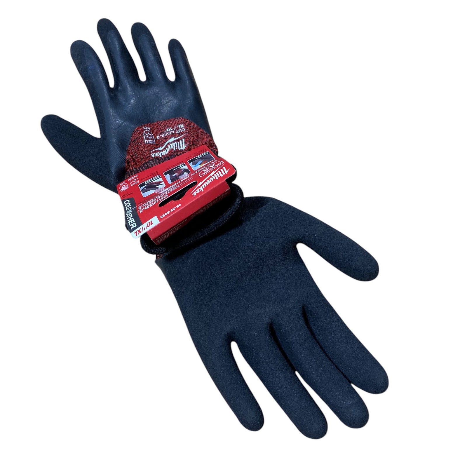 Milwaukee 48-22-8923 Cut Level Insulated Winter Work Gloves X-LARGE