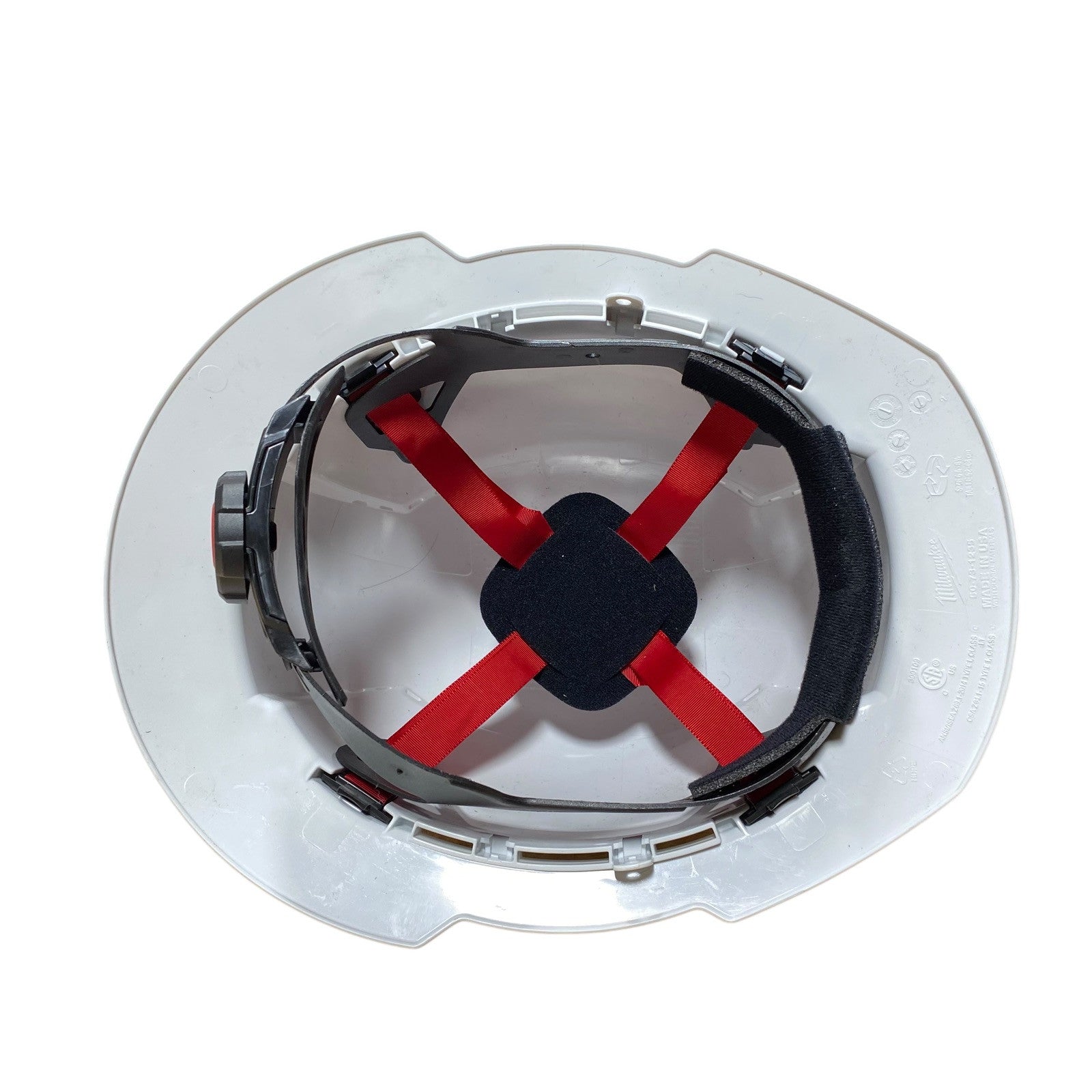 Milwaukee Tool 48-73-1201 Hard Hat,White,6 1/2 To 8 1/2" Size