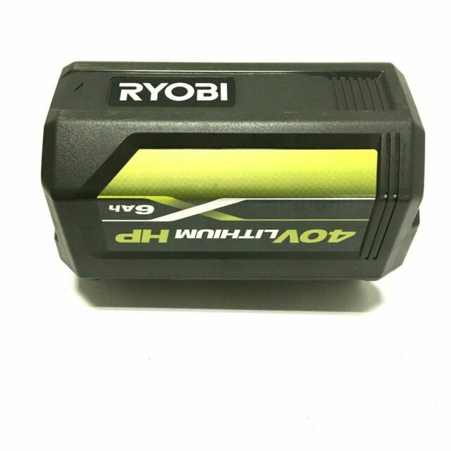 Ryobi OP40602 40V Lithium-ion 6.0 Ah High Capacity Battery PARTS OR REPAIR